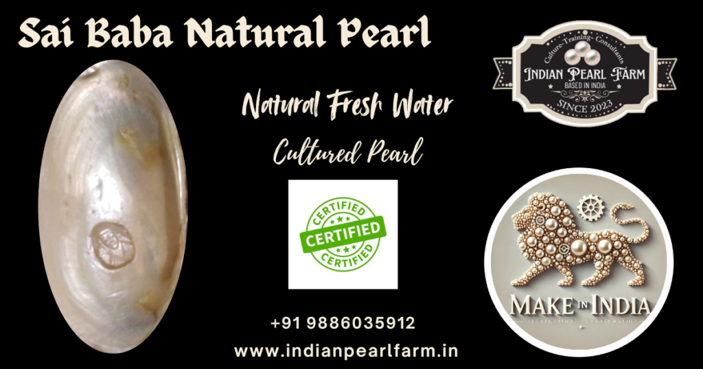 Natural Sai baba Pearl