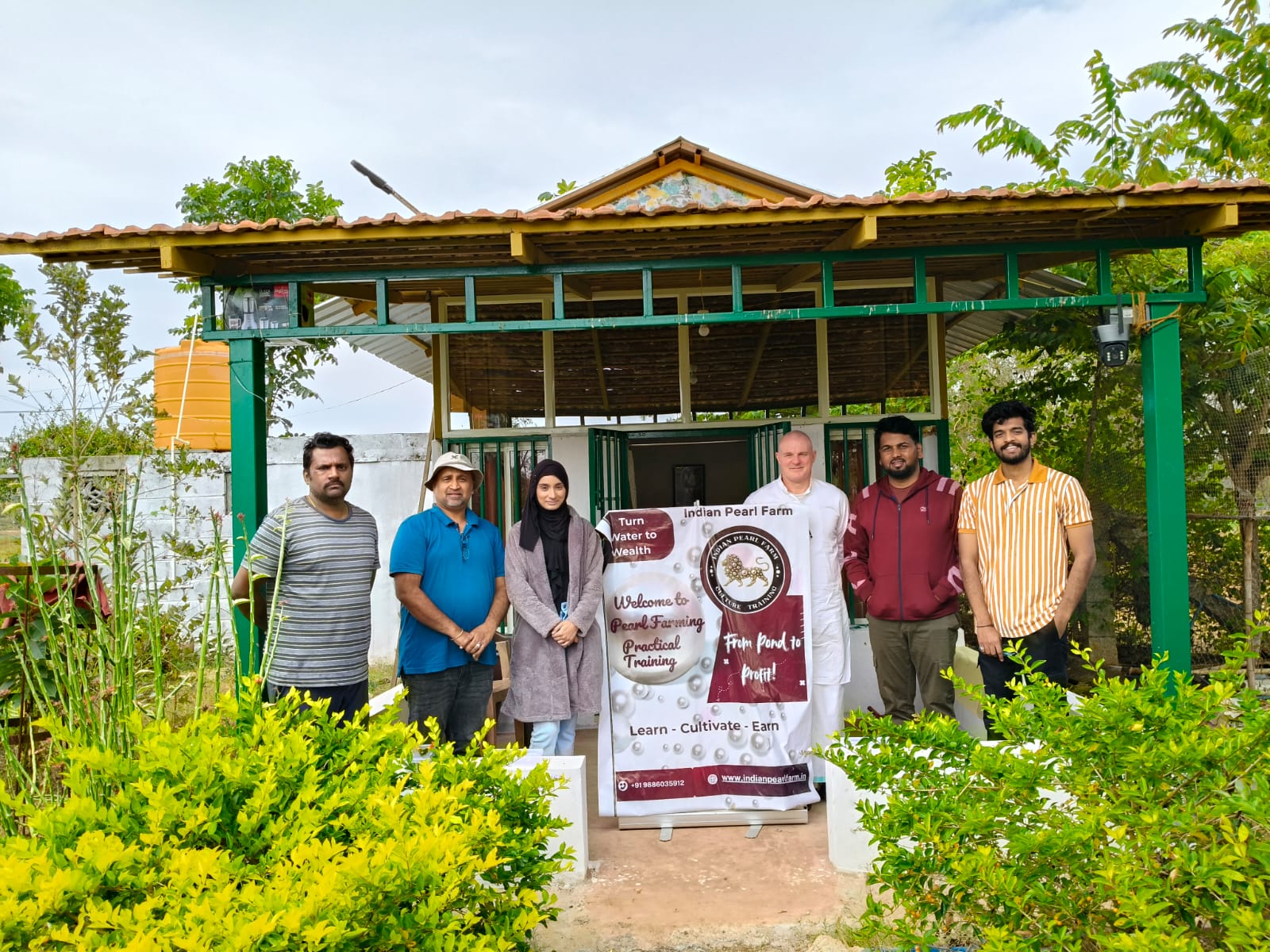 Indian Pearl Farm Training