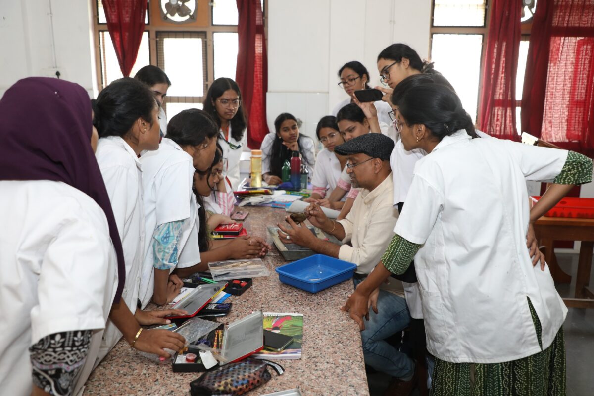Pearl Culture Training in St Francis College for women in Pearl City Hyderabad