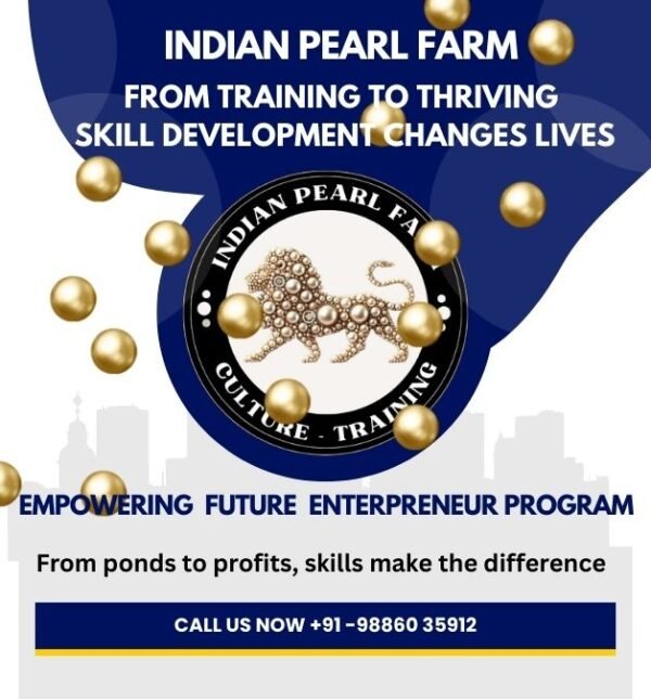 Pearls Program Skill Development training on Pearl Culture | Indian Pearl Farm ...