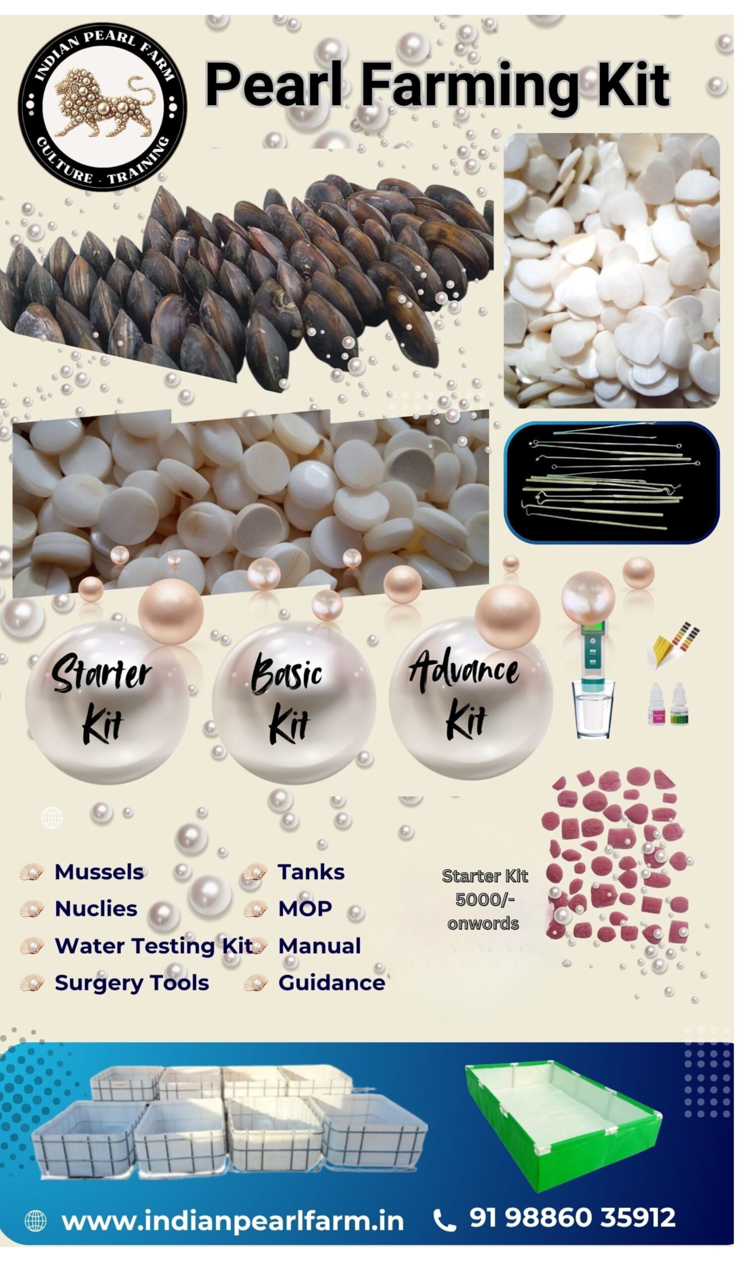 Pearl Farming Kit