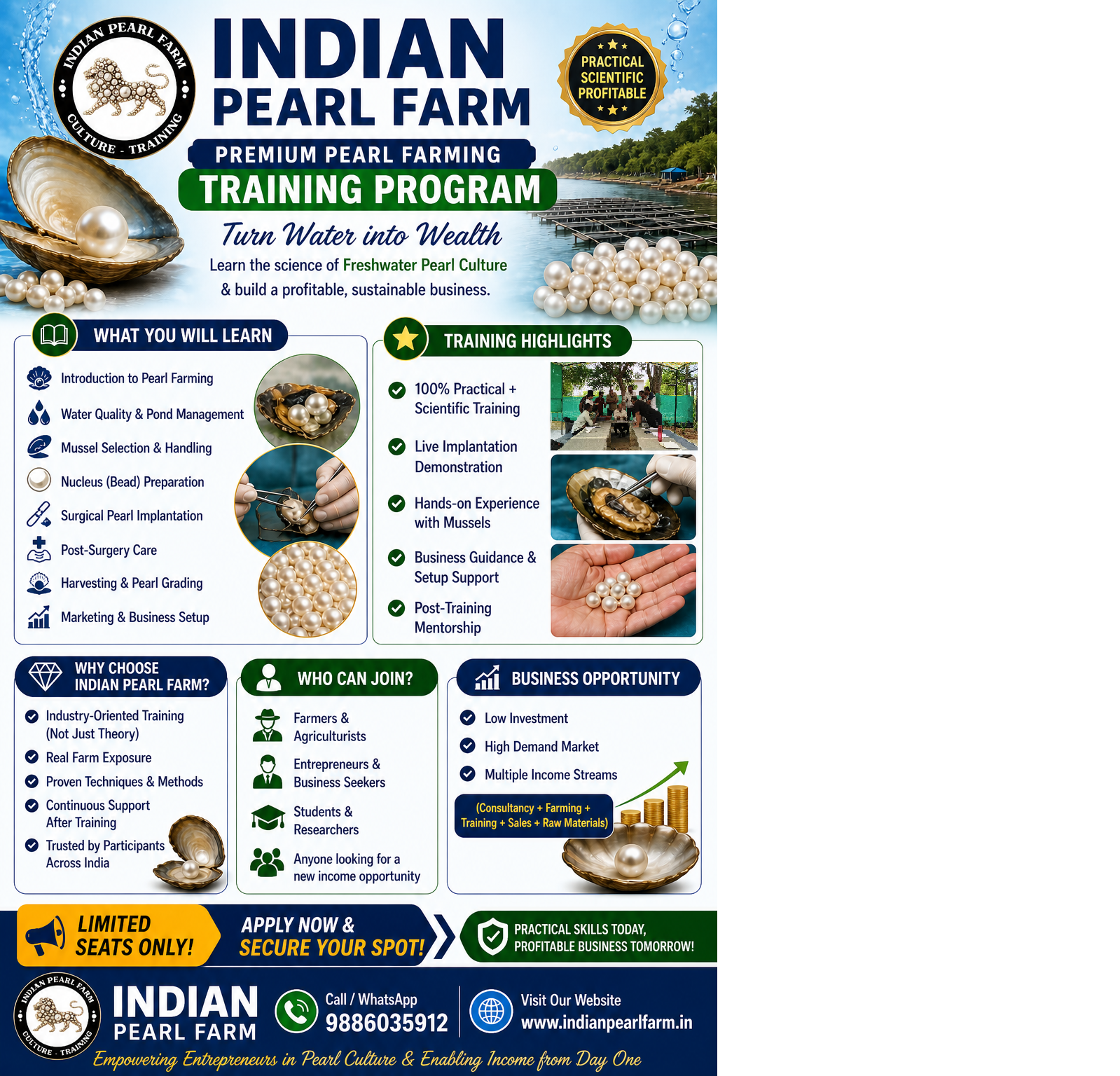 Pearl Culture training