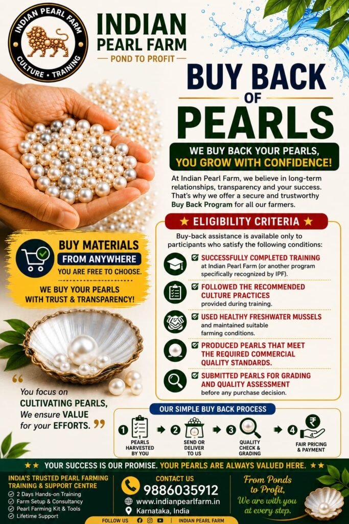 Buy back options in Pearl farming