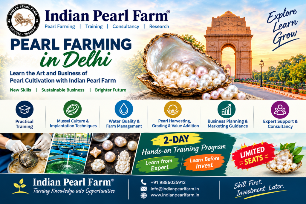 Pearl Farming Training in Delhi