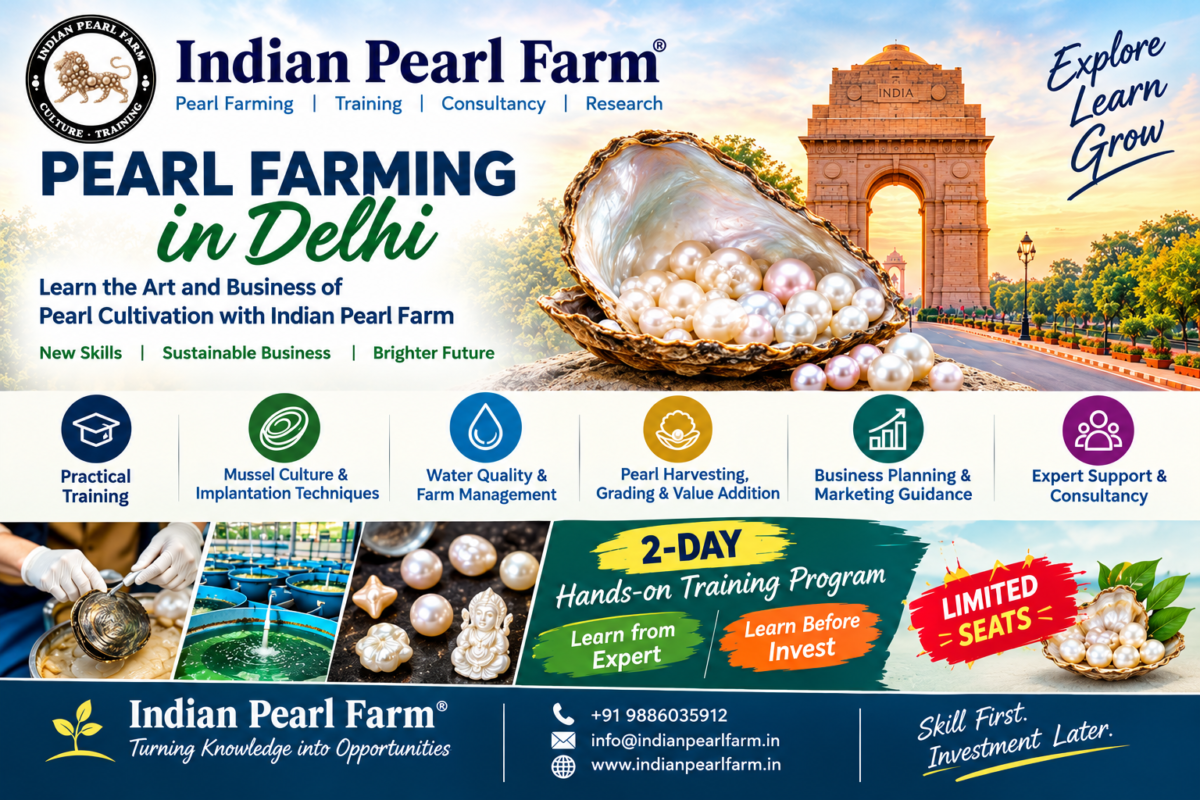Pearl Farming Training  in Delhi